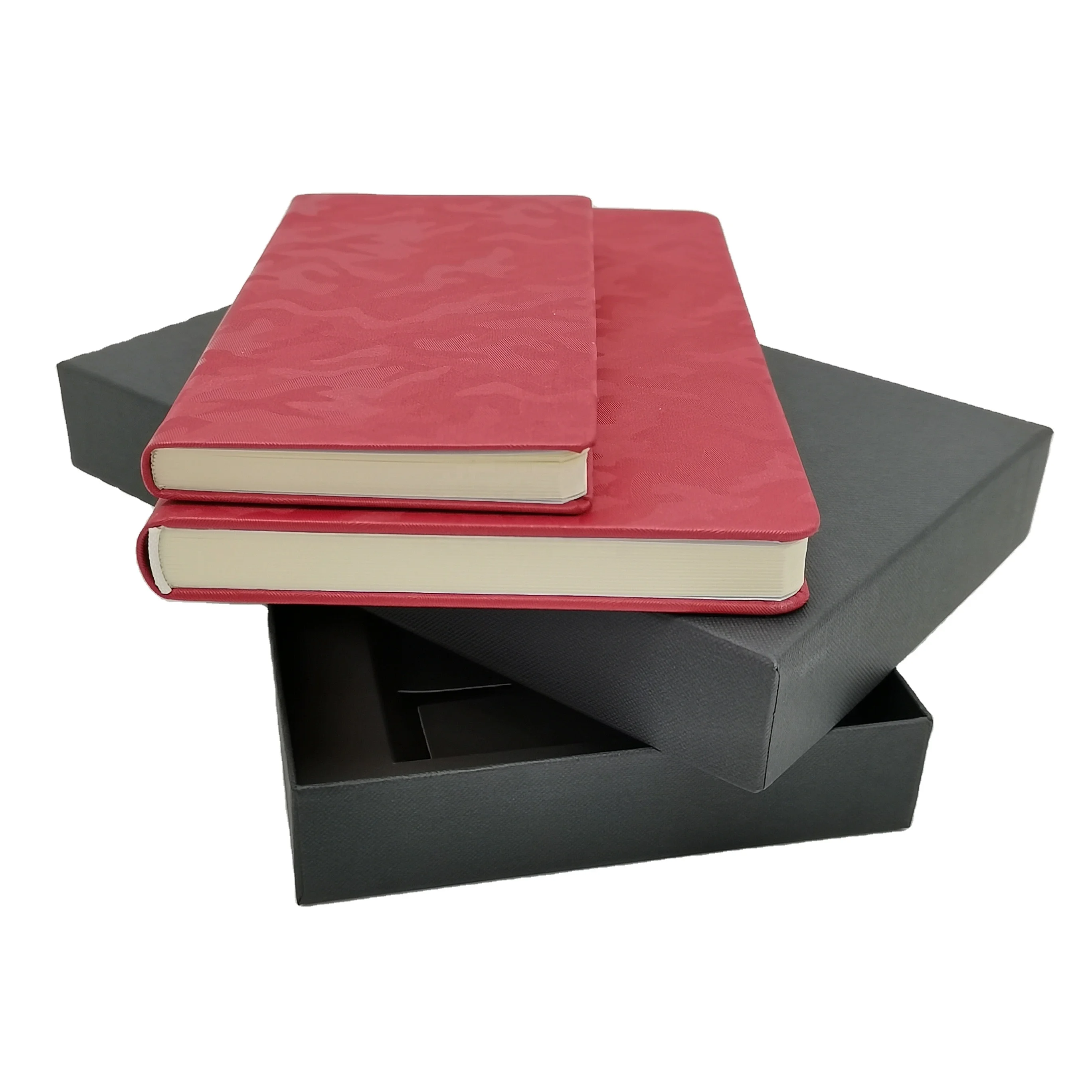 Classic PU Leather Waterproof Hardcover Custom Logo Diary 2022 Notebook A5 Designed Cover