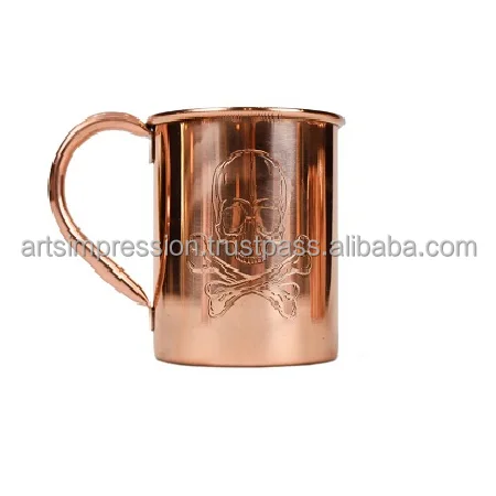 new copper mug stylish design Copper Mugs 2024 Top Sale Fashion Hammered Moscow Mule Copper Mugs for sale over world for drink