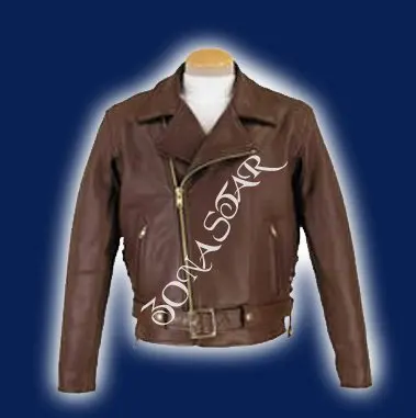 Motorbike Racing Leather Bike Riding Vintage Causal Style Dirt Riding Motorbike Motorcycle Sheepskin Leather Jackets Coats