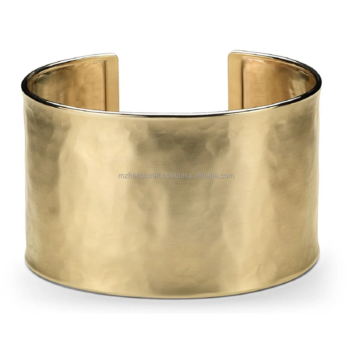 Jewelry wholesale high polished or Brushed finish brass cuff bracelet blanks ,plain bangle for Women