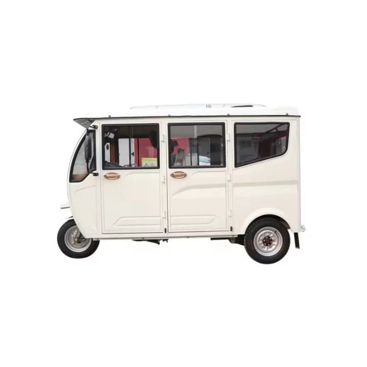 Manufacturer price electric trike Enclosed 5 doors 3 wheel delivery car with low price