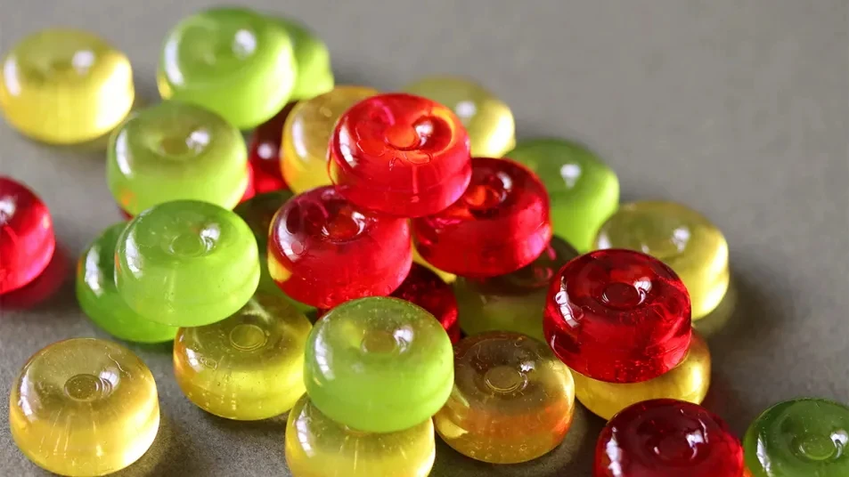 Confectionery Industry colorful lollipop-making machine hard jelly candy equipment