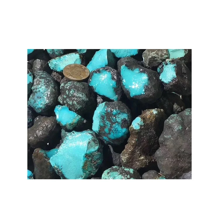 Премиум Kingman бирюза паутина пустой Материал свободная форма драгоценный камень