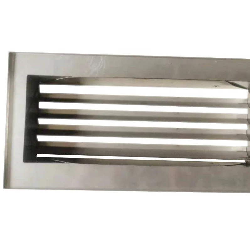 stainless steel HVAC Ventilation Air Conditioning linear diffuser air grille