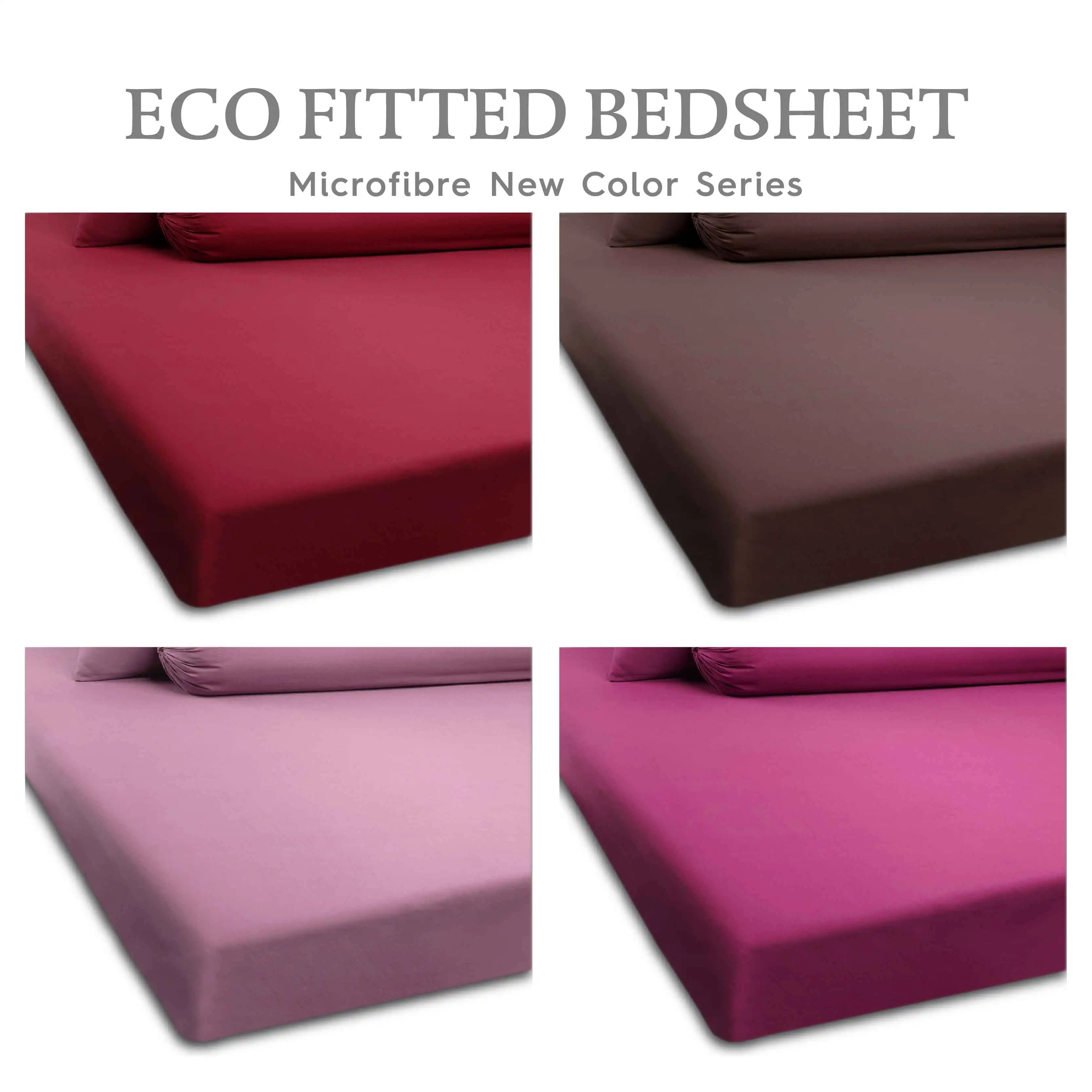 Highly Preferred 100% Microfiber Size Plain Bed Sheet Suitable For Hotel & Home With Soft and Smooth Cotton Texture