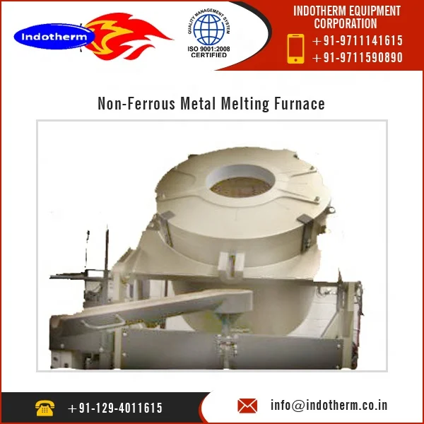 Crucible Furnace Used for Melting Aluminum Alloys 500 Kgs Capacity Hydraulic Tilting with High Efficiency Gas Burners