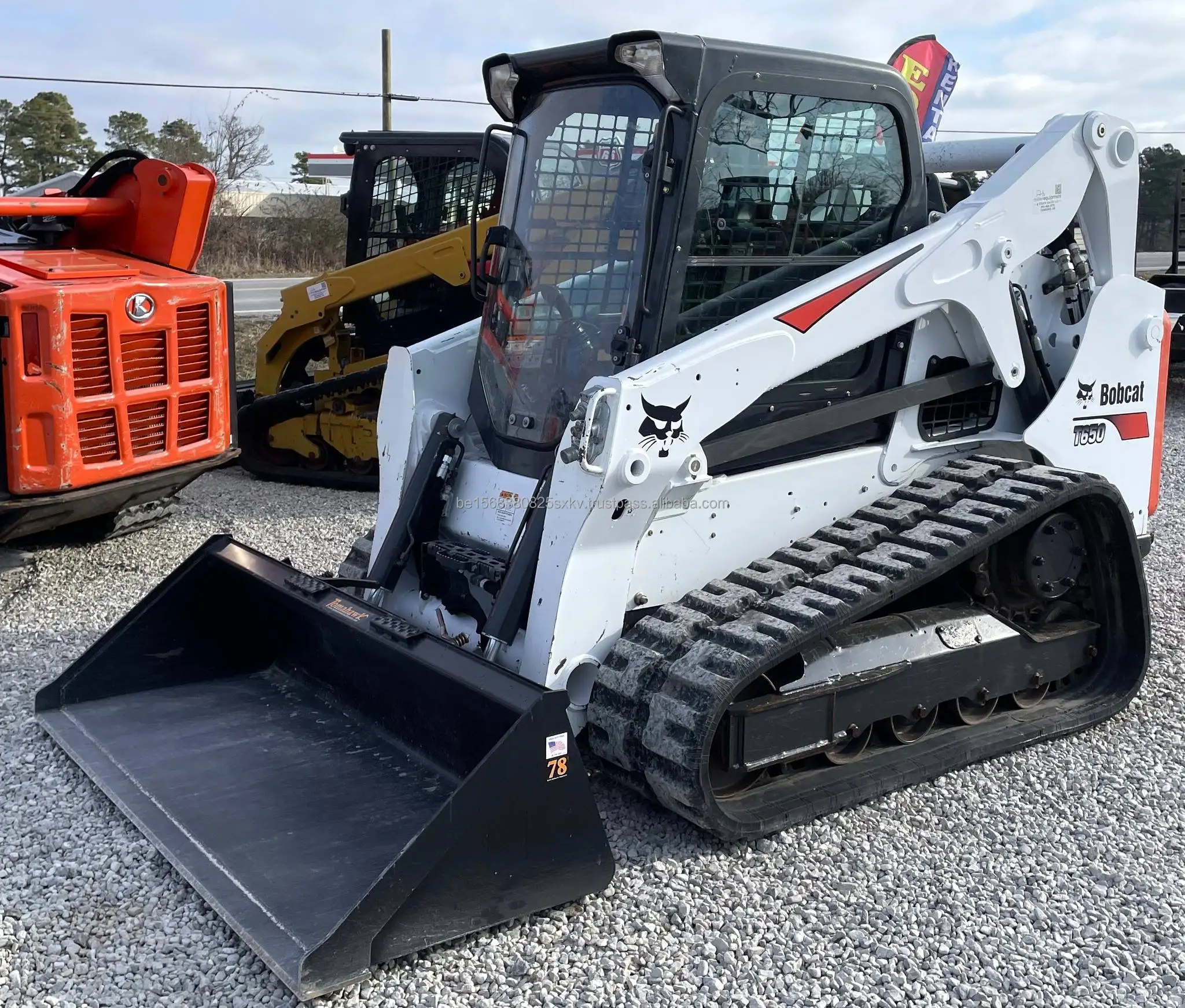 used bobcat T650 Bobcat T650 Used Skid Steer Loader Used Bobcat Skid Steer Loader T650 with good condition for sale