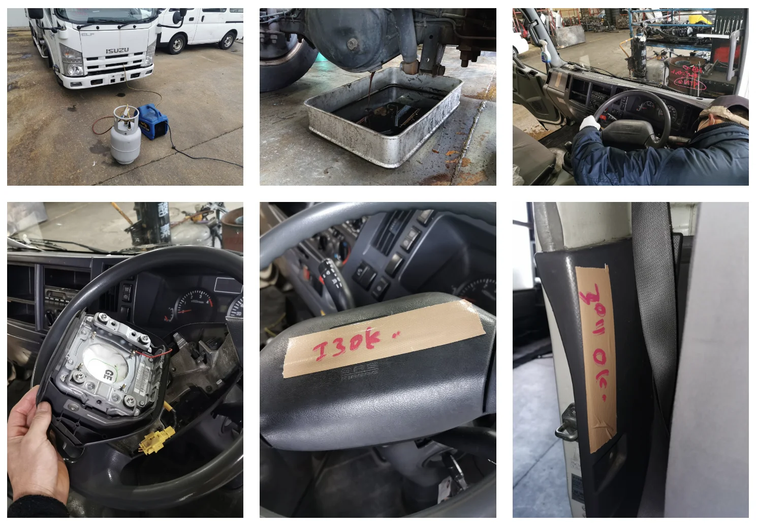 truck cabin cuts Export used truck parts from Japan