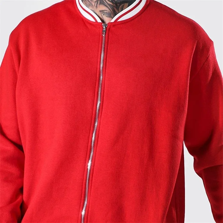 Дизайнерская однотонная шерстяная красная куртка Letterman мужская бейсбольная по индивидуальному заказу