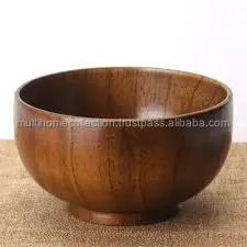 Hotel And Restaurants Supplies Natural Wood Serving Bowl Snacks Fruits Chat Elegant large Space Cup Amazing Storage Bowl
