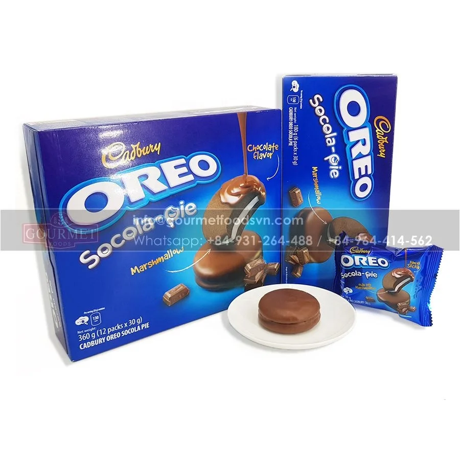 Oreo Cadbury шоколадный пирог 360 г/оптовая продажа ОРЕО шоколада Вьетнам