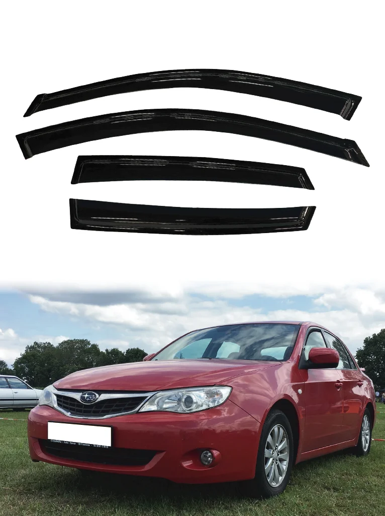 For Subaru Impreza SD/HB WRX 2008-2014 Window Visor Vent Sun Shade Guard Door Visor