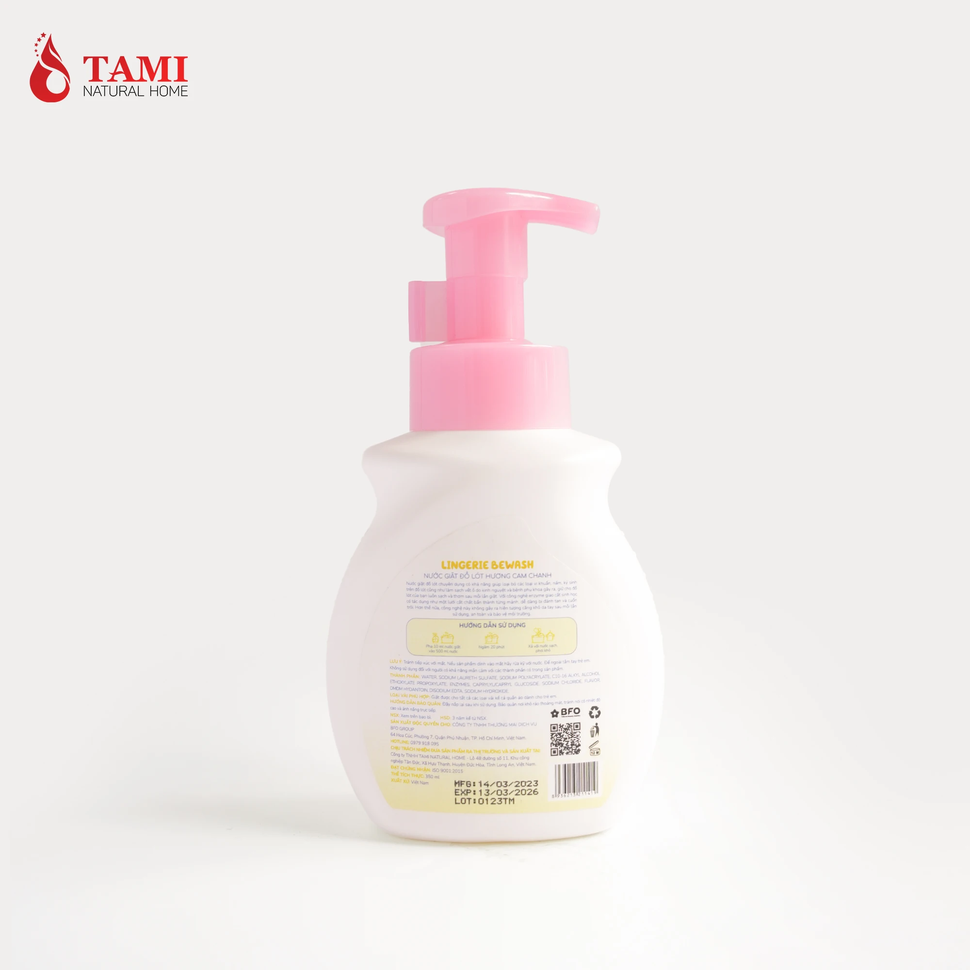 Personal Care & Household Cleaning Gel Form Tmfamil Lingerie Bewash Orange & Lemon Clothes Laundry Detergent From Vietnam