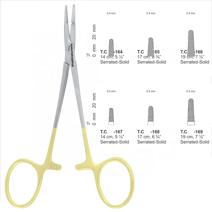 Высококачественный игольчатый держатель Jacobson щипцы TC изготовленные из нержавеющей стали хирургические инструменты