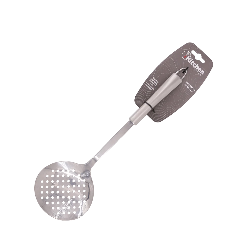 Reasonable Price RTS Kitchen Utensils Stainless Steel Skimmer for commercial kitchen