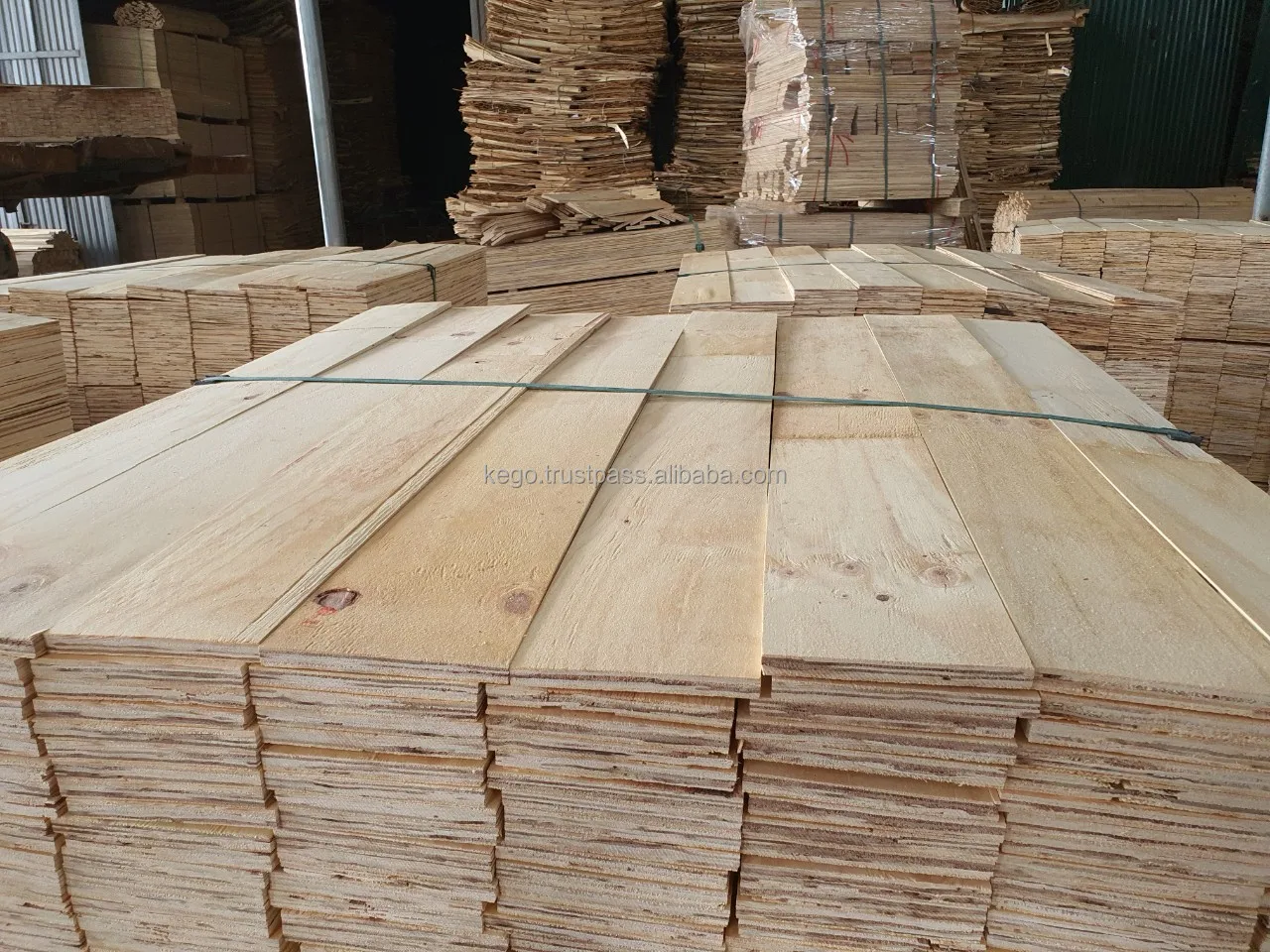 LVL упаковочная фанера ламинированный шпон древесина из Вьетнама акации тополя резины