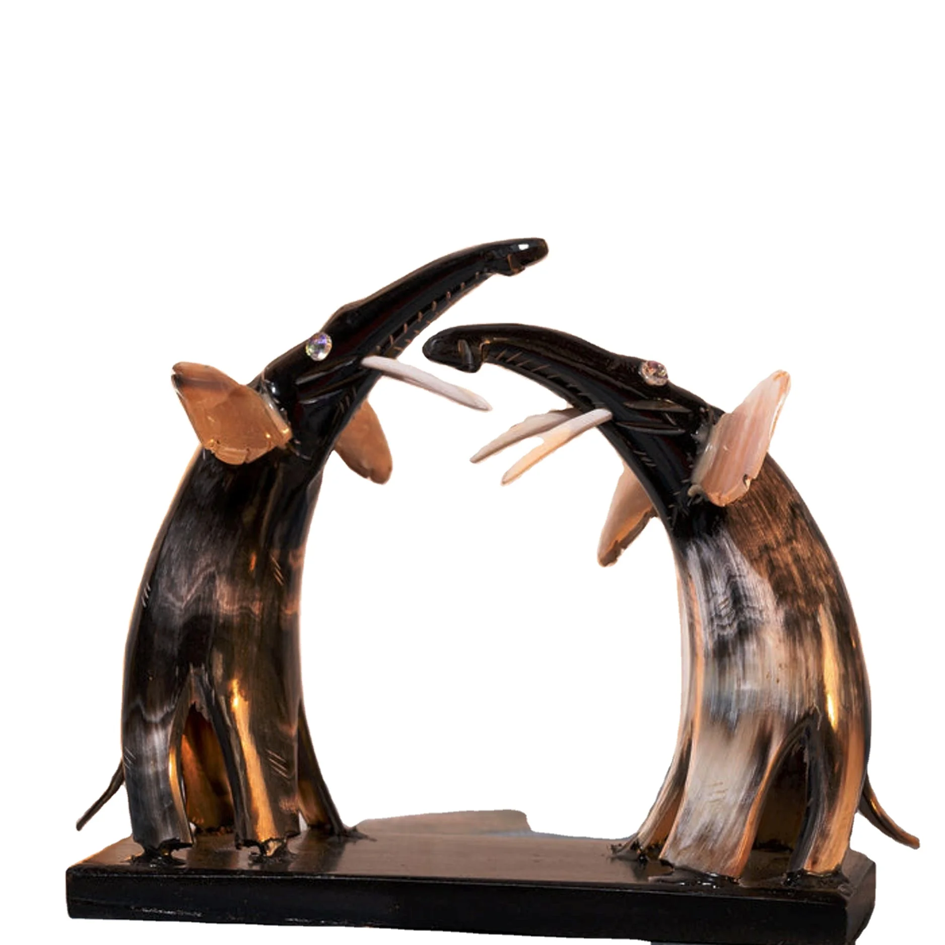 Buffalo Horn Crafts Unique Elegance Buy Now 4 Hand Carved Horns Home Wall Made in India