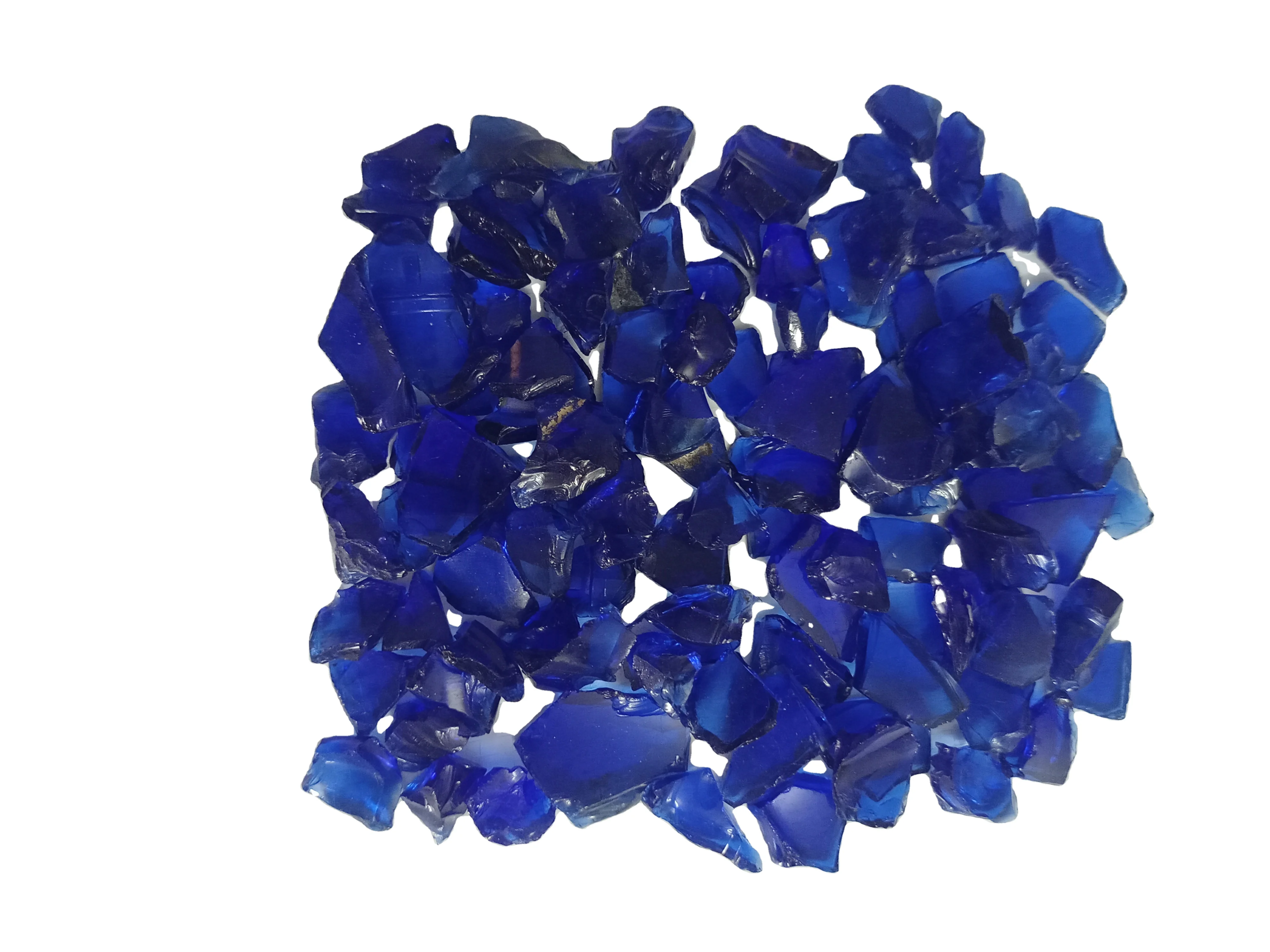 Mix Colored Recycled Glass Chips for Terrazzo Flooring and Exterior Decoration
