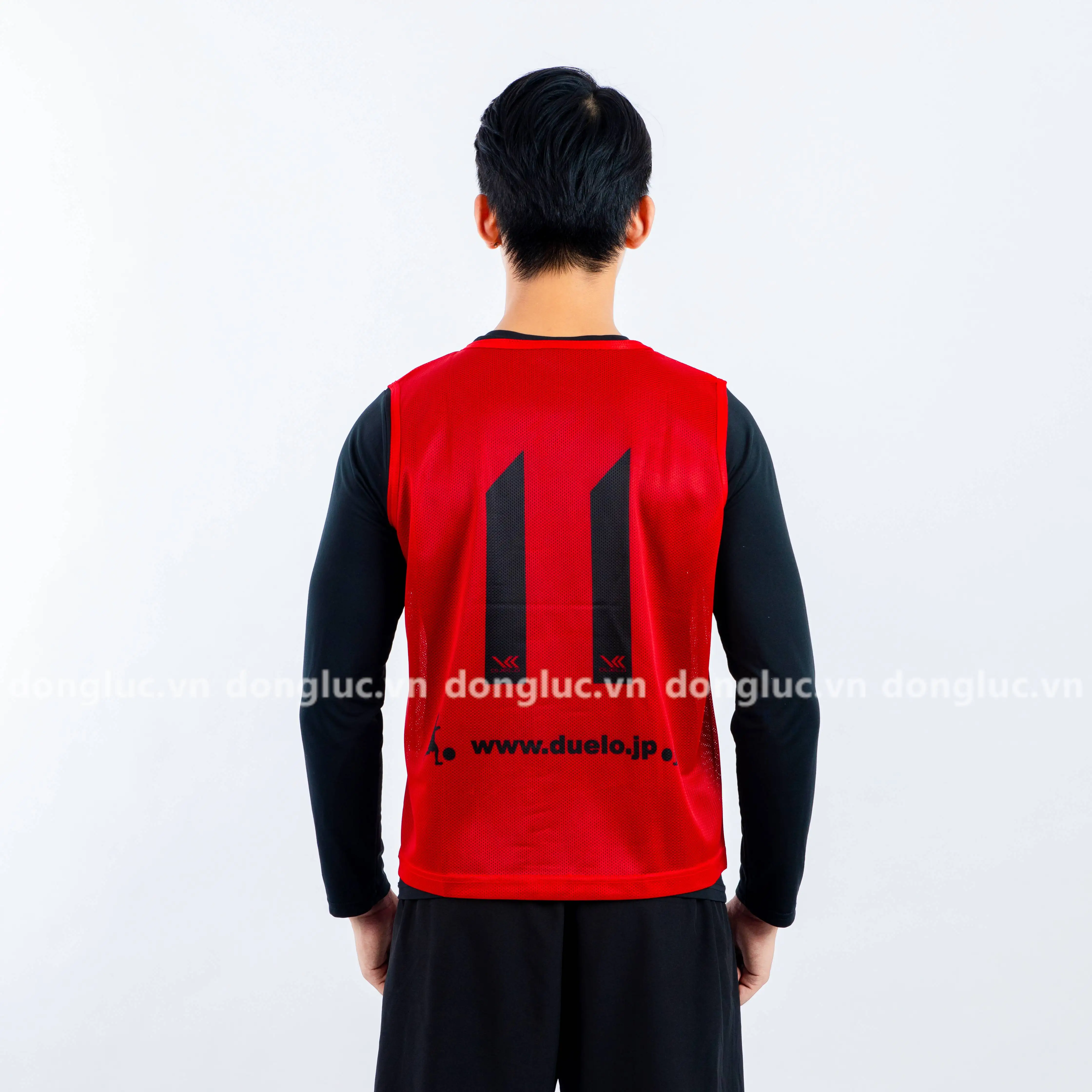 Bibs Customize logo printing Made in Vietnam big manufacturer 100% polyester Mesh fabric