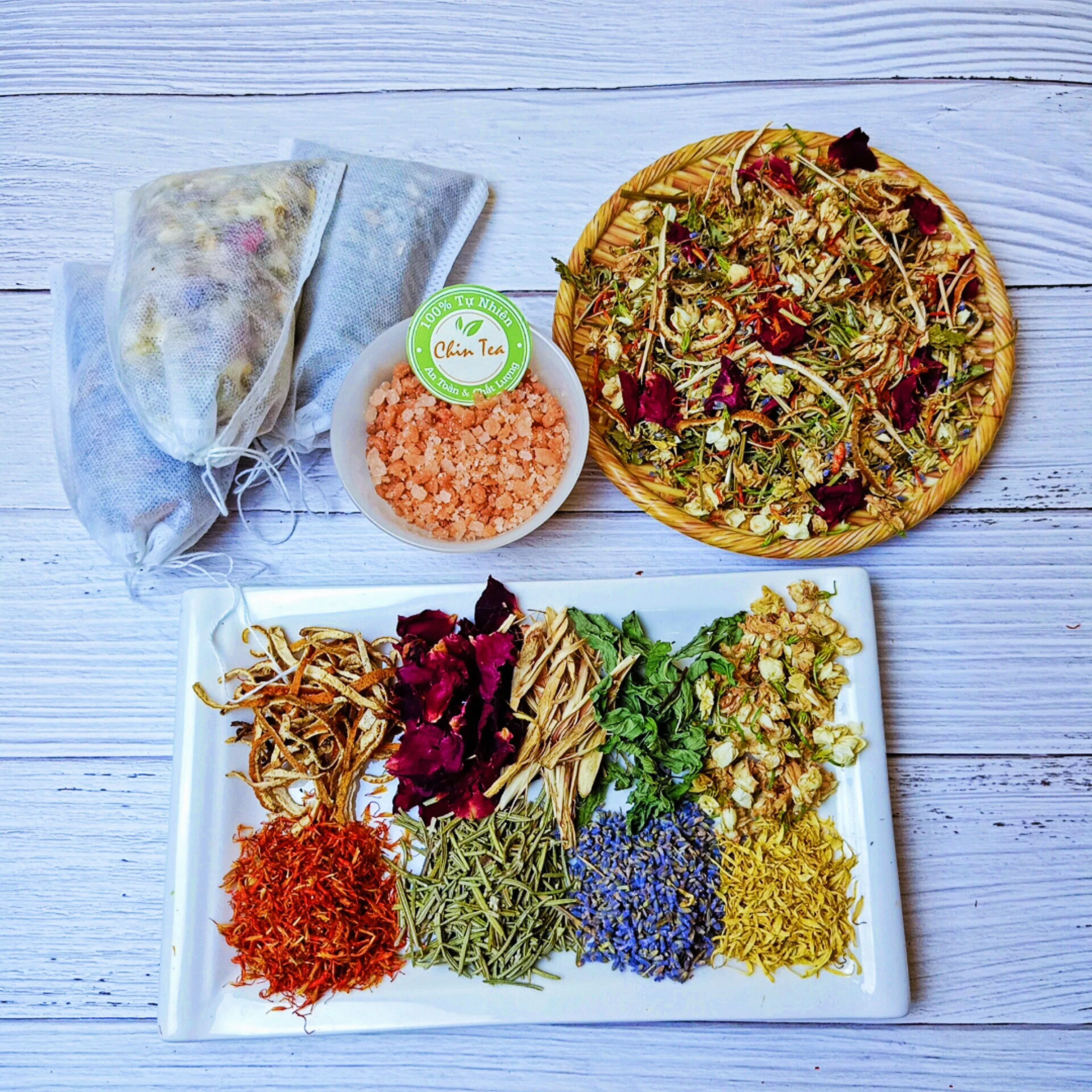 Wholesale 100% natural and healthy herbal foot bath made in Van An Vietnam factory