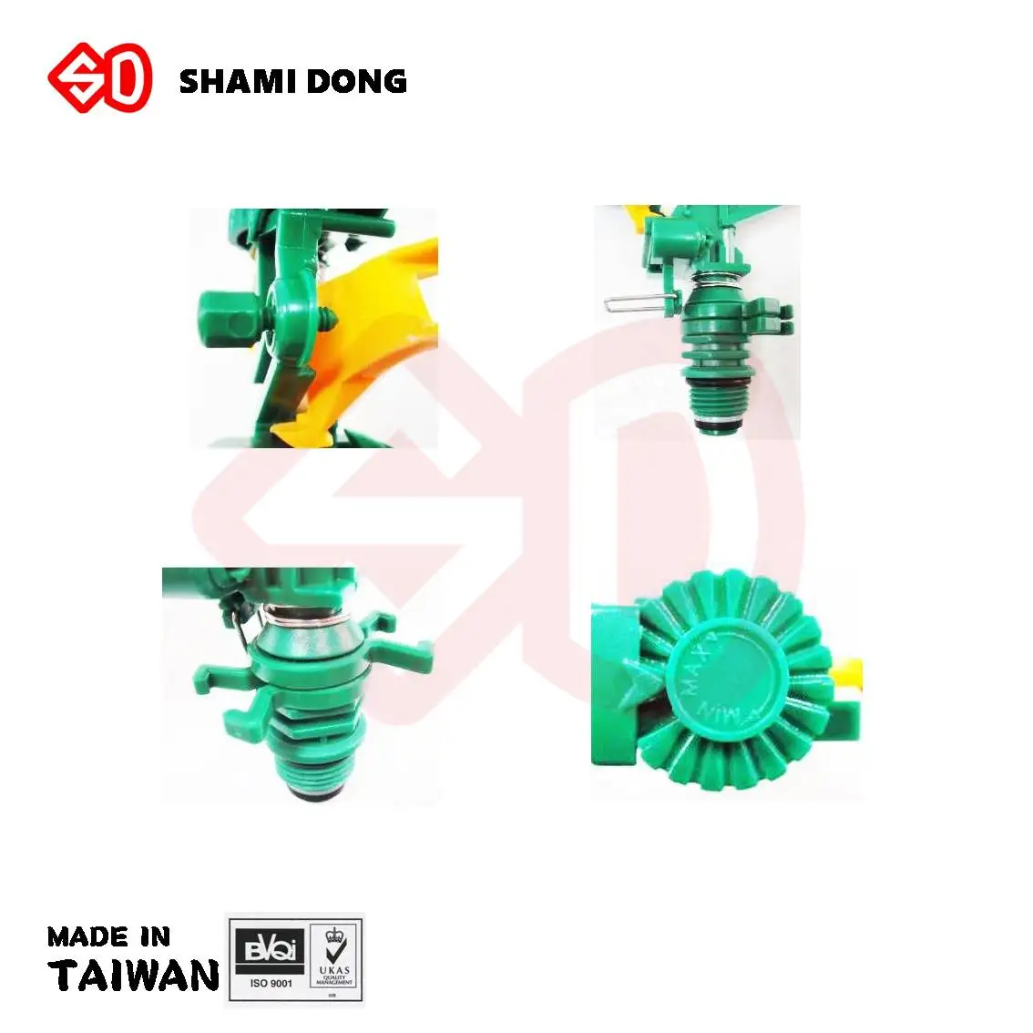 BS-50A taiwan manufacturer adjustable rotating brass sprinkler