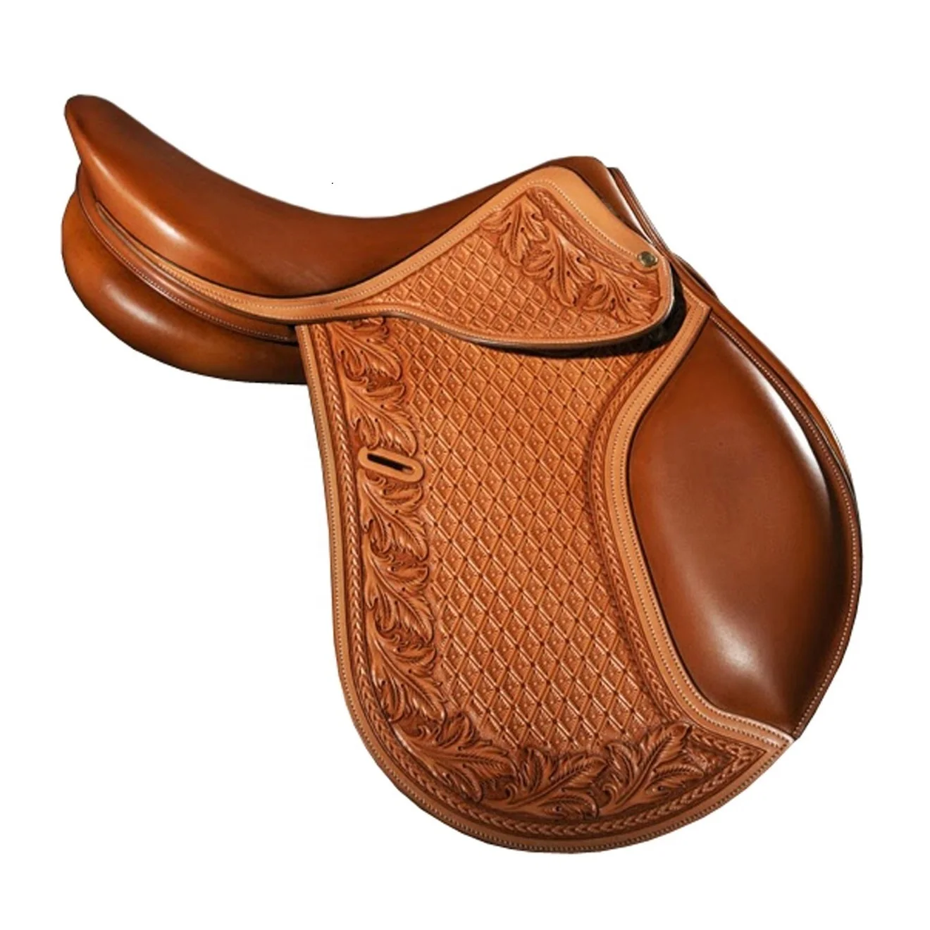 HORSE SADDLE  Equestrian Genuine Leather Horse Riding Saddlery English Saddle For Sale horse saddlery goods