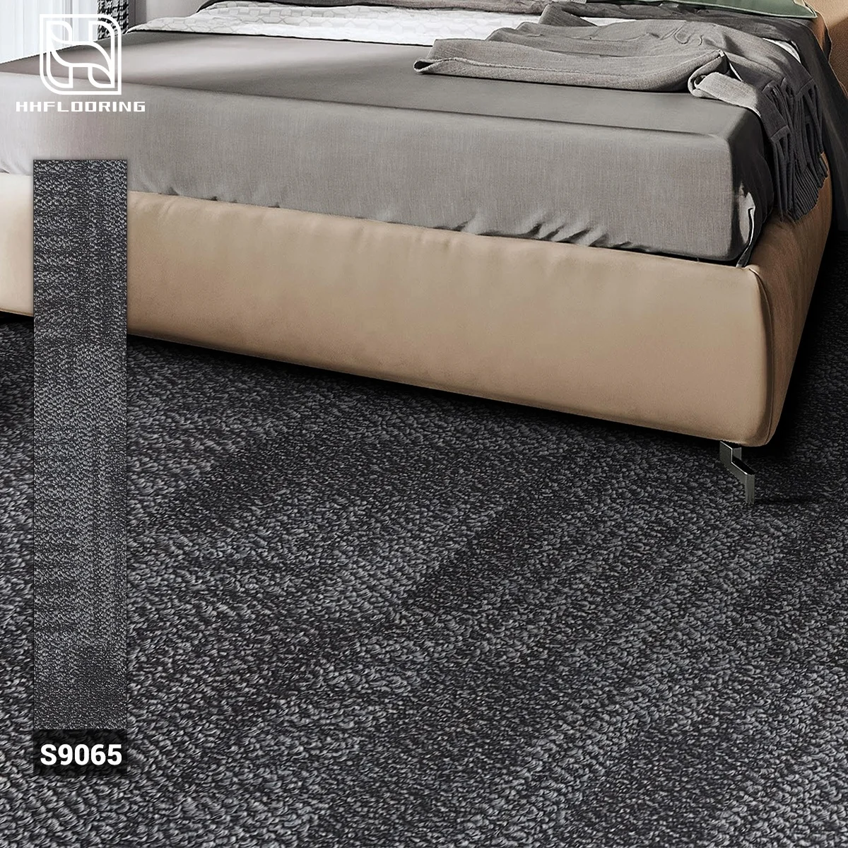 HH Flooring New Carpet Series spc plank floor matt plastic interlocking tile for interior decor