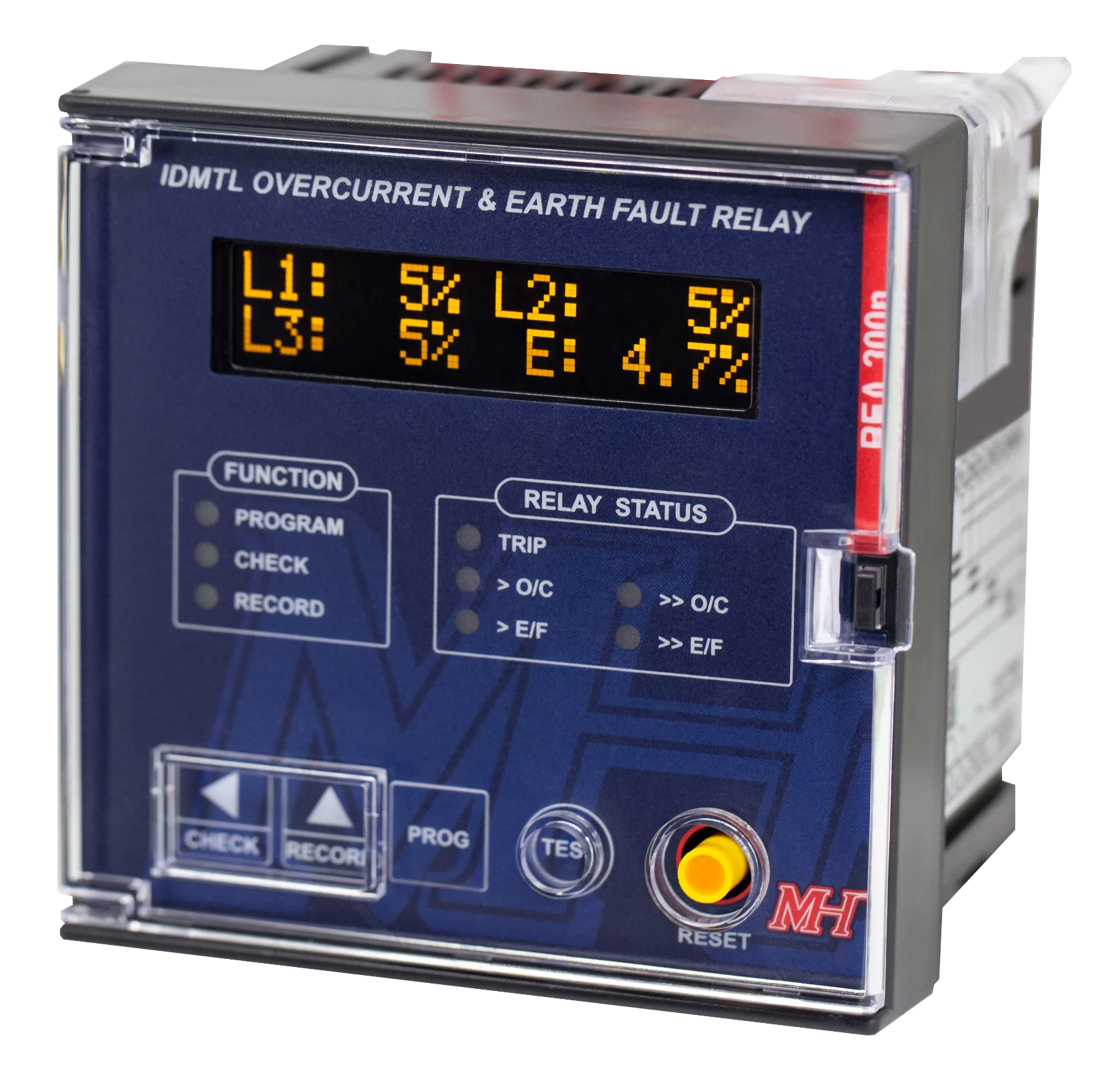 Комбинированное реле сверхтоковой заземления MH REA200n ANSI 50/51 50N/51N 50G/51G 86 IDMTL & DTL с уникальной механической кнопкой