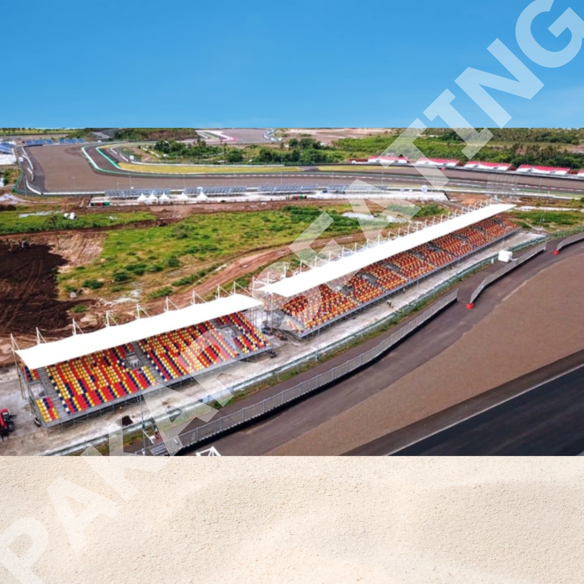 Трибуны для автоспорта и развлечений