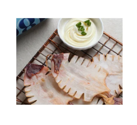 Dry Calamari Seafood Dried Korean Soul Food Made By Drying Small Squid in Korea Best As A Drink Side Dish Snack Delicious Chewy