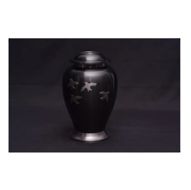 Хит продаж, урна для кремации Премиум-качества на заказ, деревенские латунные Твердые урны для кремации, Взрослые Товары для похорон