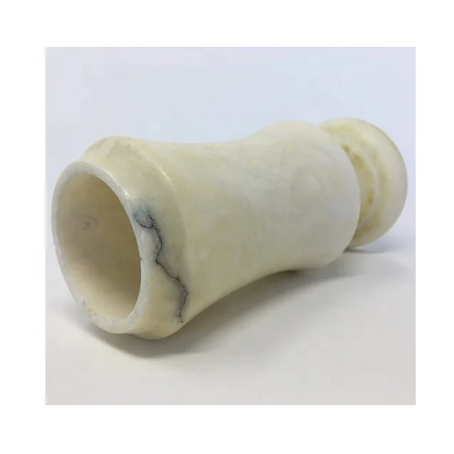  Белая настольная декоративная мраморная Цветочная ваза небольшого размера