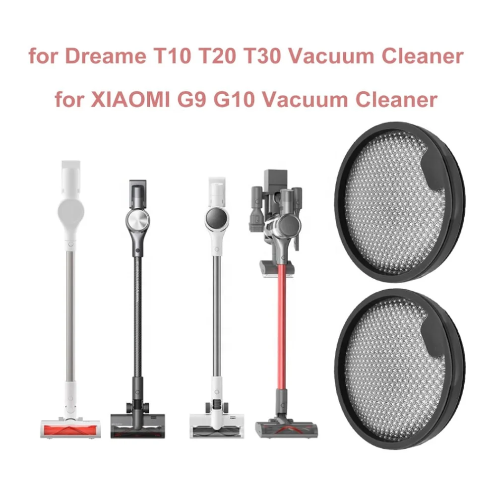 Xiaomi G9 G10 Dreame T10 T20 T30 Durable and Washable HEPA Filter For Xiaomi Dreame Vacuum Cleaner Parts Accessories