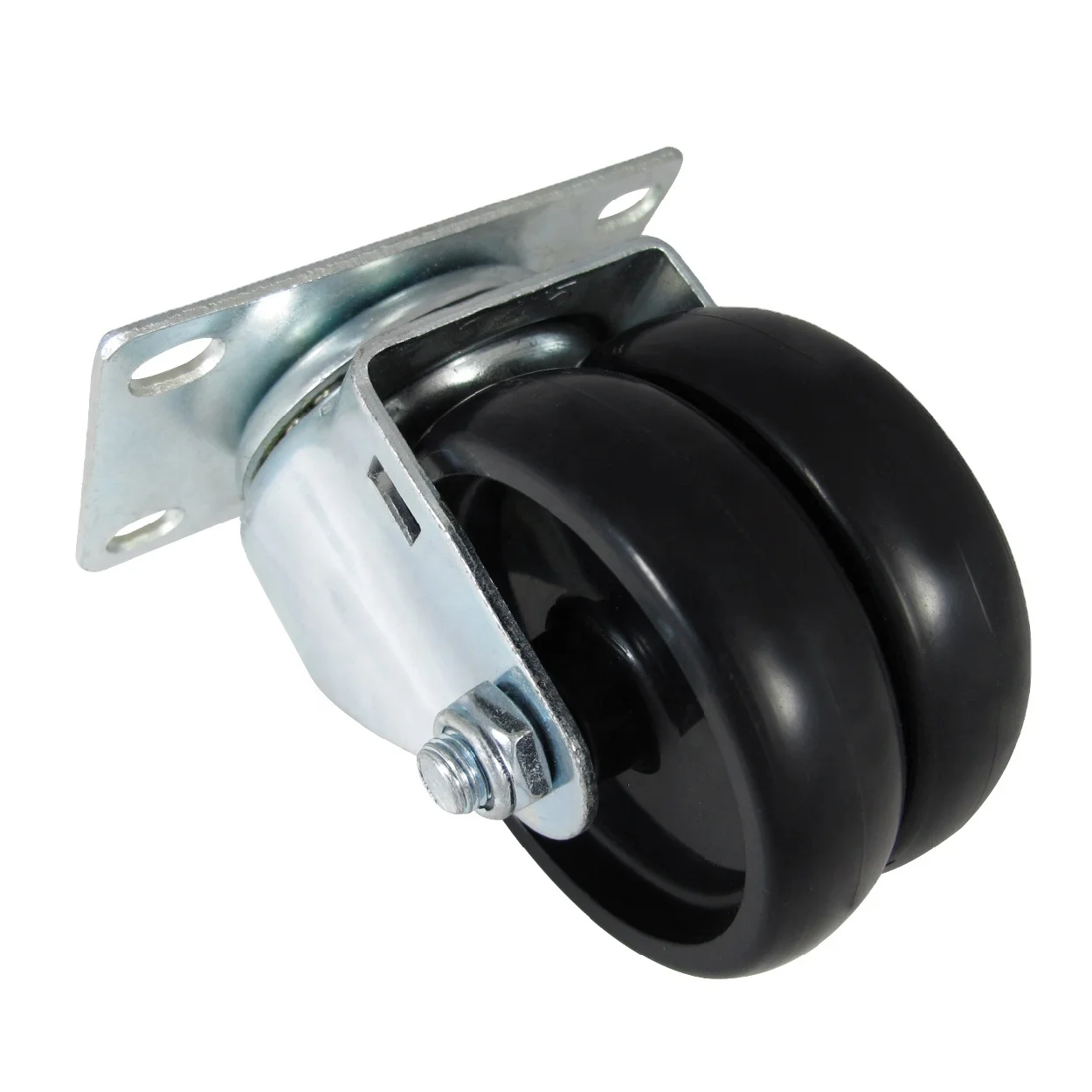 3 Inch Swivel Casters With Springs And Double Wheel
