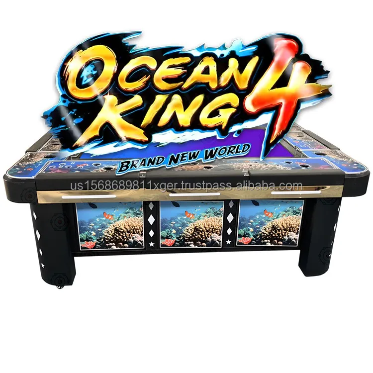 Заводская цена высокое держание Ocean King 4 новый мир 8 игроков рыбный стол набор игрового программного обеспечения настольная аркадная машина