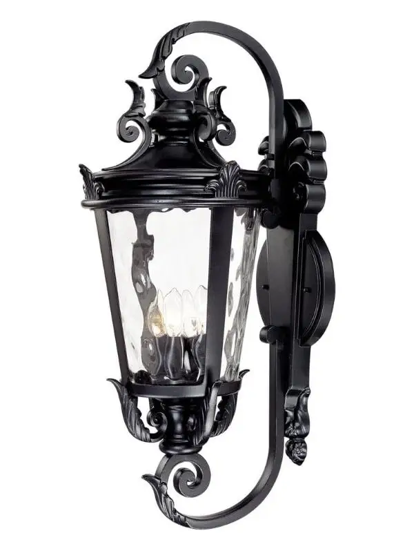 Наружные Настенные Светильники c верхним и нижним кронштейнами Водонепроницаемый Корпус Патрон Е27