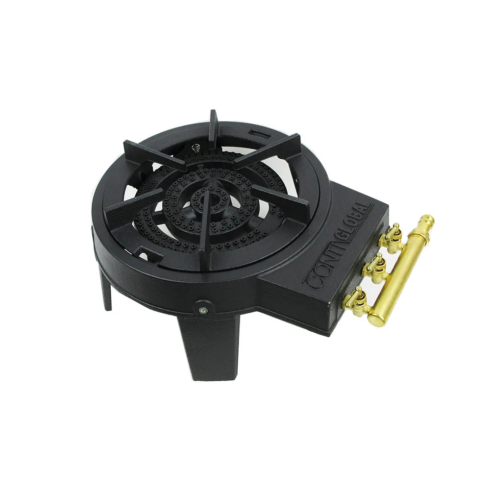 Portable Camping Gas Stove Heavy Duty Iron Frame Cast Iron Single burner gas cooker