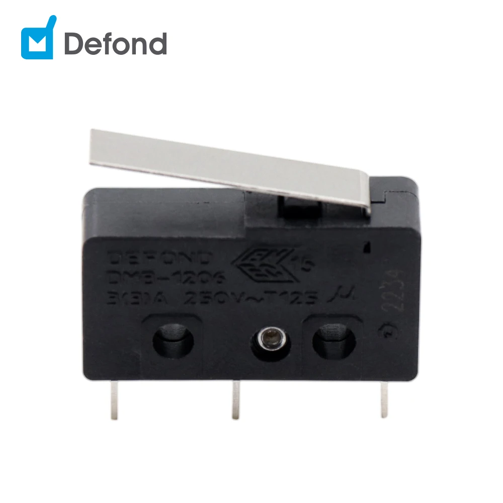 Defond микропереключатель DMB-1210-C-AAA32-09R основной переключатель 70gf Макс 250v микро выключатели