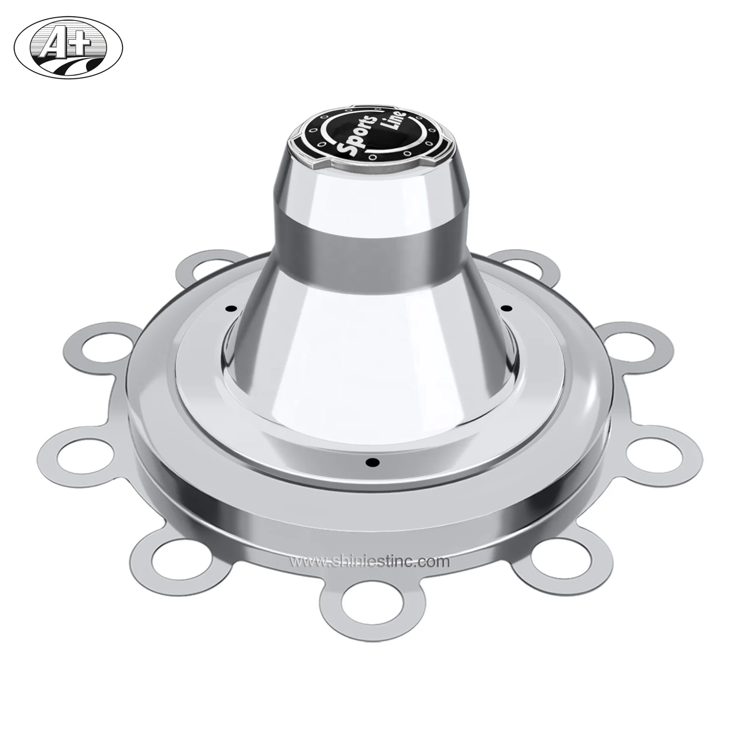 22.5 304 stainless steel  axle cover