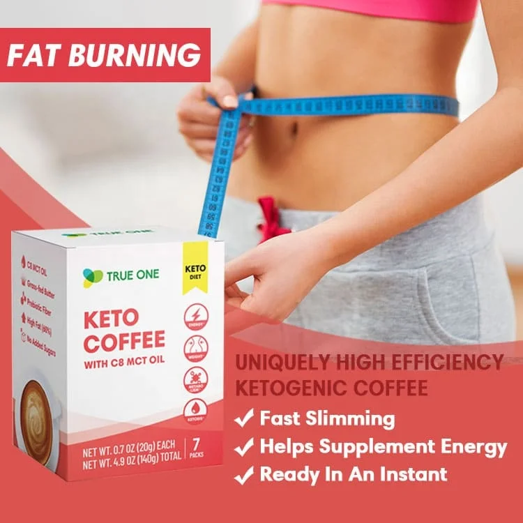 Сбалансированный тонкий кофейный порошок keto C8 MCT