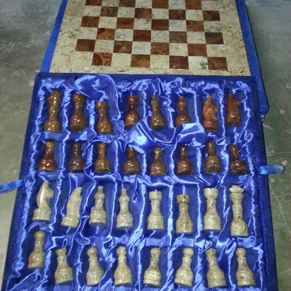 Onyx and Marble Chess Set Good News for chess lovers