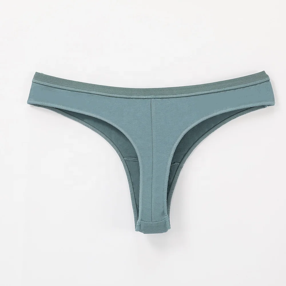 Intiflower P107 high quality mature women sexy panties cotton micro mini thongs bikini underwear