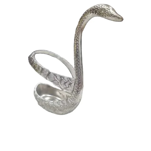New Arrival Custom Swan Style Cutlery Set with silver Polished Stainless Steel Luxury Flatware Tableware Dinnerware