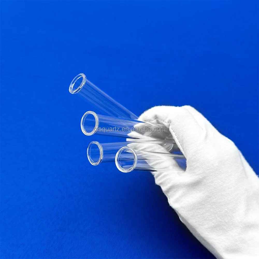 High Temperature Resistant 150mm Diameter Precision Quartz Pipe Clear Polishing Quartz Tube 66