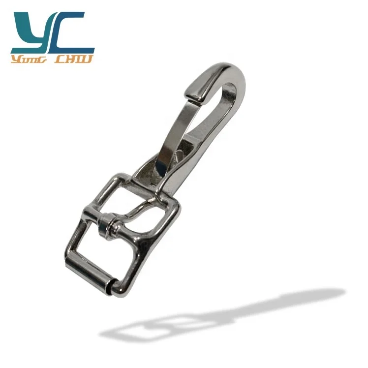 Чугунный шарнирный крючок 63 г с металлическими поворотными зажимами для конного спорта