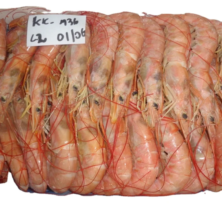 FROZEN RED SHRIMP -HEAD ON SHELL ON AND HEADLESS SHELL ON MOST POPULAR STANDARD QUALITY