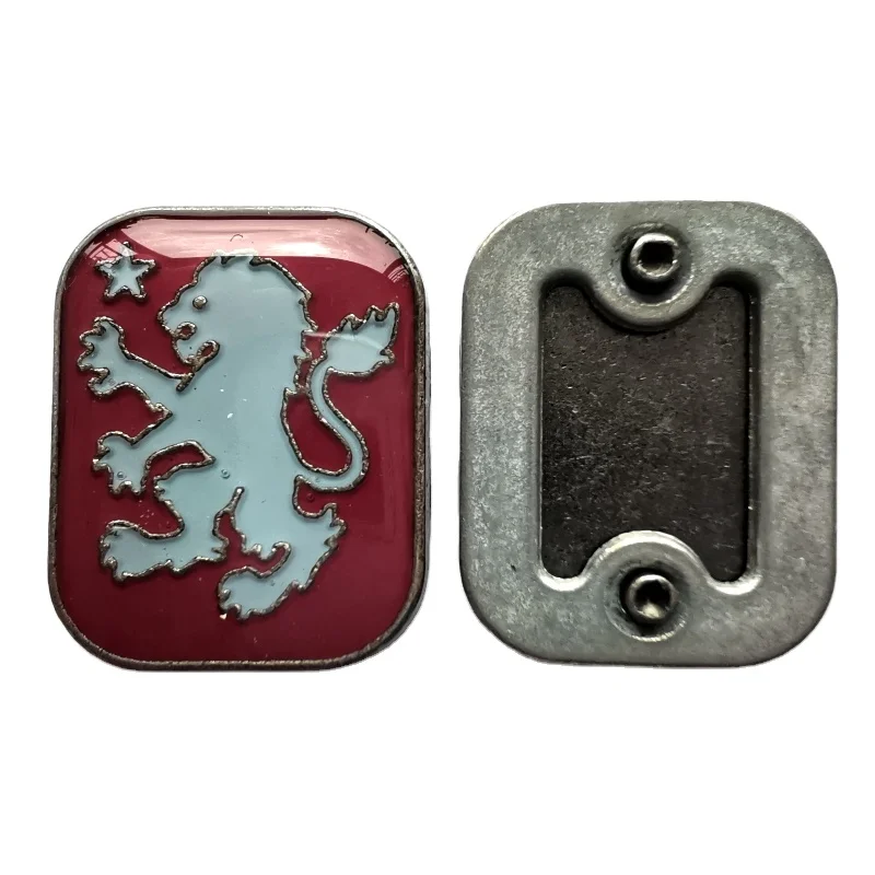 Высококачественная эмалированная эпоксидная смола фирменная металлическая логотип пластина с