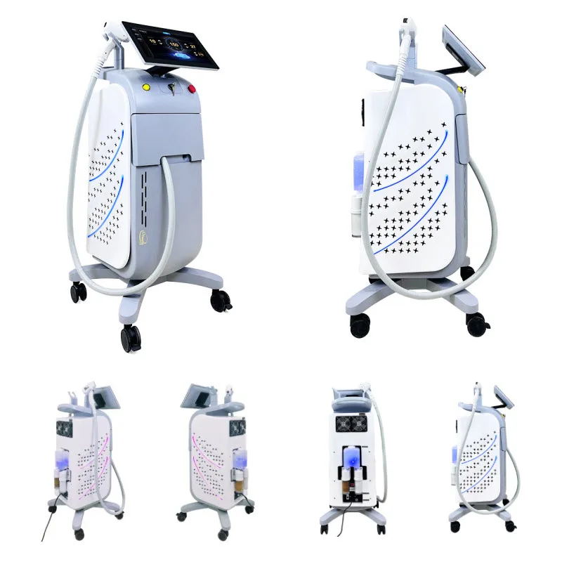IVYLASER IVYFLY SPI 1000w to 1600w 808nm Triple Wavelength US Coherent Diode Laser Bar Permanent Hair Removal Machine