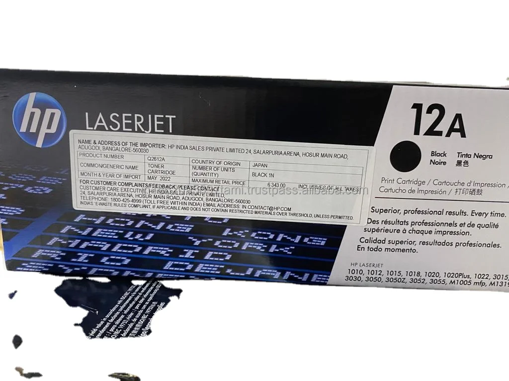 Картридж с тонером 12А