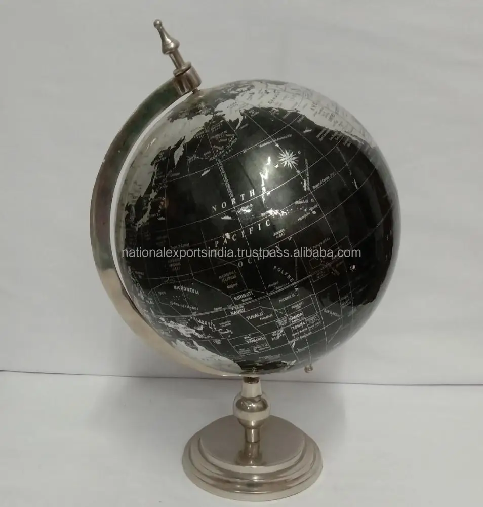 Home Decor Crystal Globe with Metal Base Luxury Gold Geometric Gifts CLASSIC Ball Resin Key Abstract Art Glass Technics Style